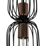 GLOBOSTAR® LAVERA 201-0024 Vintage Κρεμαστό Φωτιστικό Οροφής με Ντουί 1 x E27 AC 220-240V IP20 - Χρυσό & Λευκό - Μ14 x Π14 x Υ44cm - Image 7