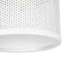 GLOBOSTAR® NETO 201-0129 Μοντέρνο Κρεμαστό Φωτιστικό Οροφής με Ντουί 1 x E27 AC 220-240V IP20 - Χρυσό & Λευκό - Μ18 x Π18 x Υ70cm - Image 7