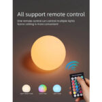 GloboStar® 85825 Ακρυλικό Φωτιστικό Μπάλα Εξωτερικού Χώρου - Πισίνας LED Globe 10W Φ40 Επαναφορτιζόμενο Μπαταρίας με Καλώδιο USB - Φορτιστή και Ασύρματο Χειριστήριο IR Αδιάβροχο IP65 Πολύχρωμο RGBW - Image 8