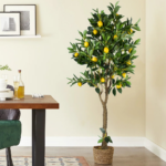GloboStar® Artificial Garden LEMON TREE 20214 Τεχνητό Διακοσμητικό Δέντρο Λεμονιά Υ165cm - Image 4
