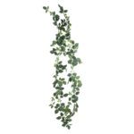 GloboStar® Artificial Garden ROSE IVY HANGING BRANCH 20249 Τεχνητό Διακοσμητικό Κρεμαστό Φυτό Ρίζα - Κισσός Υ130cm