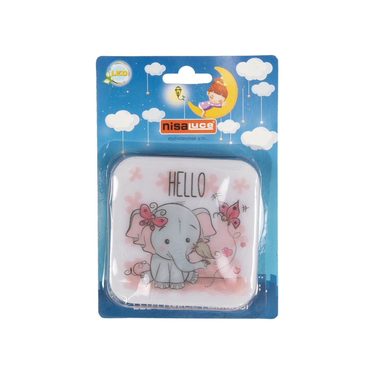 GloboStar® KIDDO 202-0001 Παιδικό Φωτιστικό Νυκτός LED 1W 95lm 360° AC220-240V IP20 Ψυχρό Λευκό 6000K - M5.5 x Π5.5 x Υ8cm - 2 Χρόνια Εγγύηση - Image 5