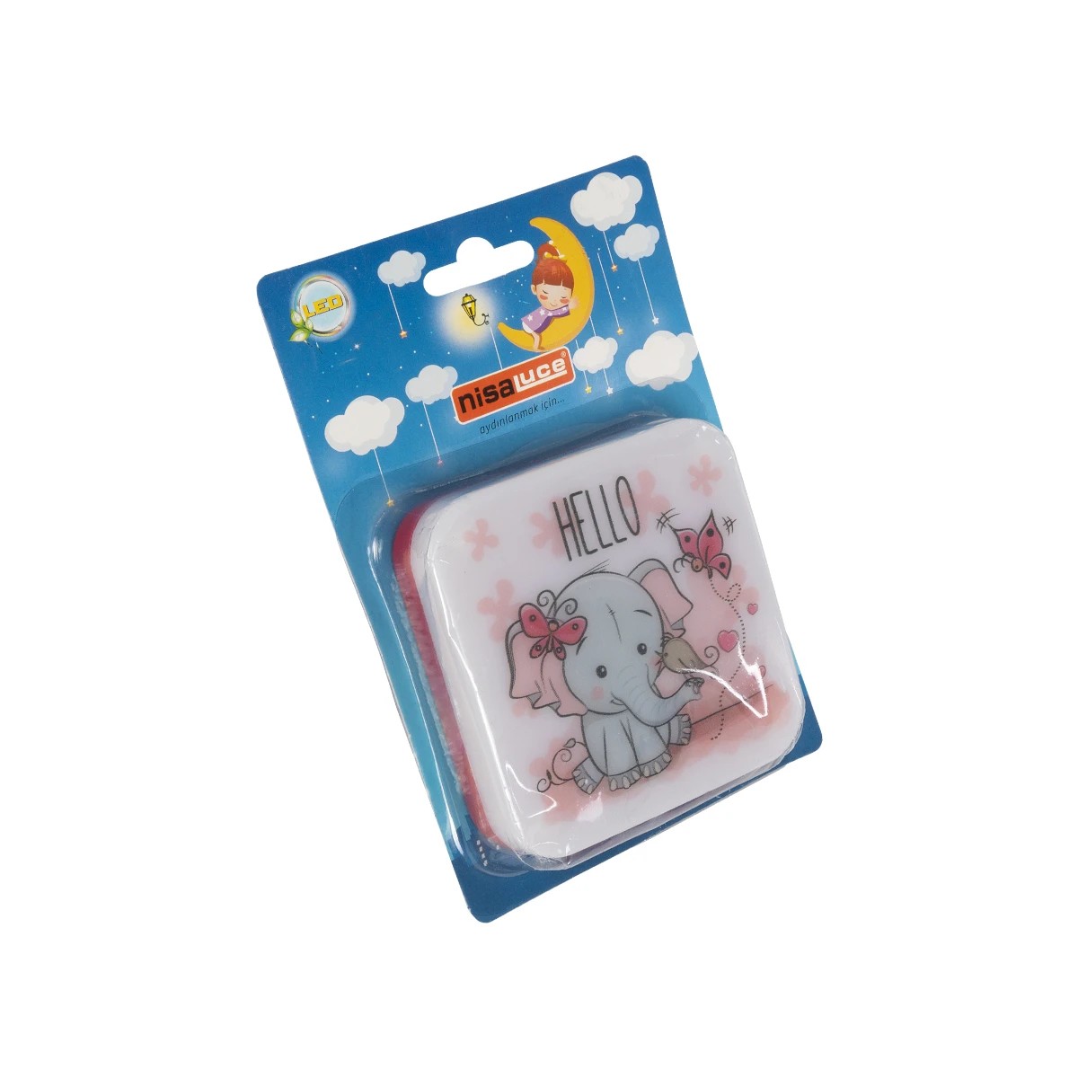 GloboStar® KIDDO 202-0001 Παιδικό Φωτιστικό Νυκτός LED 1W 95lm 360° AC220-240V IP20 Ψυχρό Λευκό 6000K - M5.5 x Π5.5 x Υ8cm - 2 Χρόνια Εγγύηση - Image 6