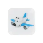 GloboStar® KIDDO 202-0003 Παιδικό Φωτιστικό Νυκτός LED 1W 95lm 360° AC220-240V IP20 Ψυχρό Λευκό 6000K - Μ5.5 x Π5.5 x Υ8cm - 2 Χρόνια Εγγύηση - Image 2