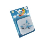 GloboStar® KIDDO 202-0003 Παιδικό Φωτιστικό Νυκτός LED 1W 95lm 360° AC220-240V IP20 Ψυχρό Λευκό 6000K - Μ5.5 x Π5.5 x Υ8cm - 2 Χρόνια Εγγύηση - Image 6