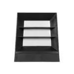 GloboStar® ENGLAND 202-0018 Μοντέρνο Επιδαπέδιο Φωτιστικό Μονόφωτο 1 x E27 IP44 - Μαύρο Πλαστικό Μ22 x Π22 x Υ27cm - Image 4