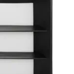 GloboStar® ENGLAND 202-0018 Μοντέρνο Επιδαπέδιο Φωτιστικό Μονόφωτο 1 x E27 IP44 - Μαύρο Πλαστικό Μ22 x Π22 x Υ27cm - Image 7