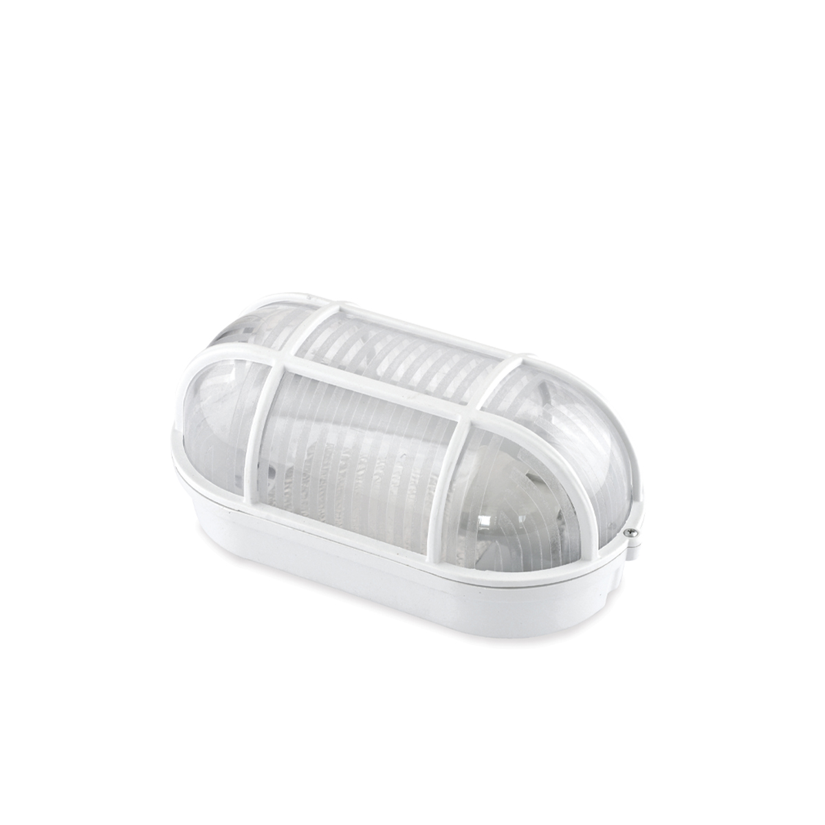 GloboStar® ARGO 202-0019 Vintage Επιτοίχιο Φωτιστικό Καραβοχελώνα Μονόφωτο 1 x E27 IP44 - Λευκό Πλαστικό - L35 X W12 H10CM