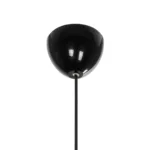 GloboStar® DOMINIC 202-0030 Μοντέρνο Κρεμαστό Φωτιστικό Καπέλο Μονόφωτο 1 x E27 IP20 Μαύρο Πλαστικό - Μ30 x Π30 x Υ70cm - Image 9