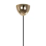 GloboStar® PLEX 202-0037 Μοντέρνο Κρεμαστό Φωτιστικό Πλέγμα Μονόφωτο 1 x E27 IP20 Χρυσό Μέταλλο με Διάφανο Γυαλί - Μ20 x Π20 x Υ70cm - Image 9