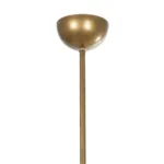 GloboStar® CITY 202-0045 Μοντέρνο Κρεμαστό Φωτιστικό Μπάλα Τρίφωτο 3 x E27 IP20 Χρυσό Μέταλλο με Διάφανο Γυαλί - Μ55 x Π15 x Υ43cm - Image 8