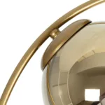GloboStar® CITY 202-0046 Μοντέρνο Φωτιστικό Οροφής Μπάλα Δίφωτο 2 x E27 IP20 Χρυσό Μέταλλο με Διάφανο Γυαλί - Μ45 x Π15 x Υ55cm - Image 7