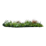 GloboStar® Artificial Garden JUNGLE FERN 20351 Τεχνητό Διακοσμητικό Πάνελ Φυλλωσιάς - Κάθετος Κήπος σύνθεση Ζούγκλα Φτέρης Μ100 x Π100 x Υ20cm - Image 2
