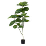 GloboStar® Artificial Garden FICUS RELIGIOSA TREE 20378 Τεχνητό Διακοσμητικό Φυτό Ιερή Συκή Υ150cm
