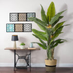 GloboStar® Artificial Garden BANANA STRELITZIA REGINAE 20381 - Τεχνητό Διακοσμητικό Φυτό  Μπανανιά - Στρελίτσια - Πουλί του Παραδείσου Υ230cm - Image 8