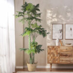 GloboStar® Artificial Garden PAPAYA TREE 20383 Τεχνητό Διακοσμητικό Φυτό  Παπάγια Υ270cm - Image 9