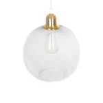 GloboStar® WIRE 203-0005 Μοντέρνο Κρεμαστό Φωτιστικό Πλέγμα Μονόφωτο 1 x E27 IP20 Λευκό Μέταλλο - Μ25 x Π25 x Υ30cm - Image 6