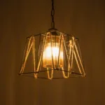 GloboStar® GATSBY 203-0007 Vintage Κρεμαστό Φωτιστικό Σχοινί Μονόφωτο 1 x E27 IP20 Μαύρο Μέταλλο με Μπεζ Σχοινί - Μ25 x Π25 x Υ25cm - Image 2
