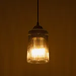 GloboStar® TORUS 203-0063 Μοντέρνο Κρεμαστό Φωτιστικό Καμπάνα Μονόφωτο 1 x E27 IP20 Μαύρο Πλαστικό - Μ10.5 x Π10.5 x Υ18.5cm - Image 2