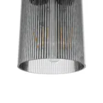 GloboStar® TORUS 203-0063 Μοντέρνο Κρεμαστό Φωτιστικό Καμπάνα Μονόφωτο 1 x E27 IP20 Μαύρο Πλαστικό - Μ10.5 x Π10.5 x Υ18.5cm - Image 7