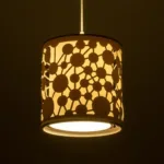 GloboStar® PETAL 203-0065 Μοντέρνο Κρεμαστό Φωτιστικό Καπέλο Μονόφωτο 1 x E27 IP20 Λευκό Πλαστικό - Μ23.5 x Π23.5 x Υ76cm - Image 2