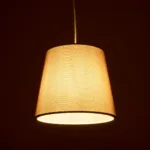 GloboStar® CONEY 203-0074 Μοντέρνο Κρεμαστό Φωτιστικό Καπέλο Μονόφωτο 1 x E27 IP20 Πράσινο Ύφασμα - Μ26 x Π26 x Υ25cm - Image 2
