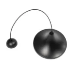 GloboStar® BELFRY 203-0078 Μοντέρνο Κρεμαστό Φωτιστικό Καμπάνα Μονόφωτο 1 x E27 IP20 Μαύρο Πλαστικό - Μ29.5 x Π29.5 x Υ21cm - Image 10