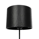 GloboStar® WIZ 203-0178 Μοντέρνο Επιτραπέζιο Φωτιστικό Μονόφωτο 1 x E27 IP20 Μαύρο Μέταλλο Με Μαύρο Καπέλο- Μ22 x Π22 x Υ36.5cm - Image 5