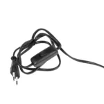 GloboStar® WIZ 203-0178 Μοντέρνο Επιτραπέζιο Φωτιστικό Μονόφωτο 1 x E27 IP20 Μαύρο Μέταλλο Με Μαύρο Καπέλο- Μ22 x Π22 x Υ36.5cm - Image 7