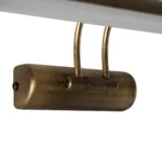 GloboStar® REFINE 203-0186 Φωτιστικό Τοίχου - Απλίκα LED 7W 640lm 120° AC 220-240V IP44 Θερμό Λευκό Μπρονζέ - Μ35 x Π25 x Υ9cm - 2 Xρόνια Εγγύηση - Image 5
