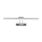 GloboStar® REFINE 203-0187 Φωτιστικό Τοίχου - Απλίκα LED 7W 640lm 120° AC 220-240V IP44 Θερμό Λευκό Χρώμιο - Μ35 x Π25 x Υ9cm - 2 Xρόνια Εγγύηση - Image 3