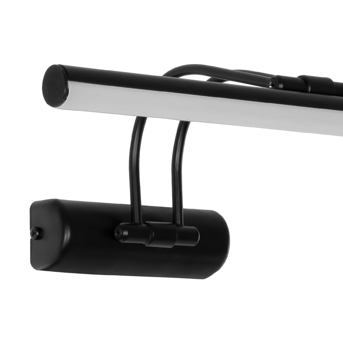 GloboStar® REFINE 203-0188 Φωτιστικό Τοίχου - Απλίκα LED 7W 640lm 120° AC 220-240V IP44 Θερμό Λευκό Μαύρο - Μ35 x Π25 x Υ9cm - 2 Xρόνια Εγγύηση - Image 6