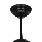 GloboStar® VITRO 203-0189 Vintage Κρεμαστό Φωτιστικό Φαναράκι Μονόφωτο 1 x E27 IP44 Μαύρο Πλαστικό Σώμα - Μ16 x Π16 x Υ48cm - Image 5