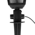 GloboStar® SOLME 203-0213 Vintage Καρφωτό Φωτιστικό Φαναράκι Μονόφωτο 1 x E27 IP44 Μαύρο Πλαστικό Σώμα - Μ15 x Π15 x Υ50cm - Image 6