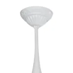 GloboStar® ZARDIN 203-0237 Vintage Κρεμαστό Φωτιστικό Φαναράκι Μονόφωτο 1 x E27 IP44 Λευκό Πλαστικό Σώμα - Μ17 x Π17 x Υ42cm - Image 6