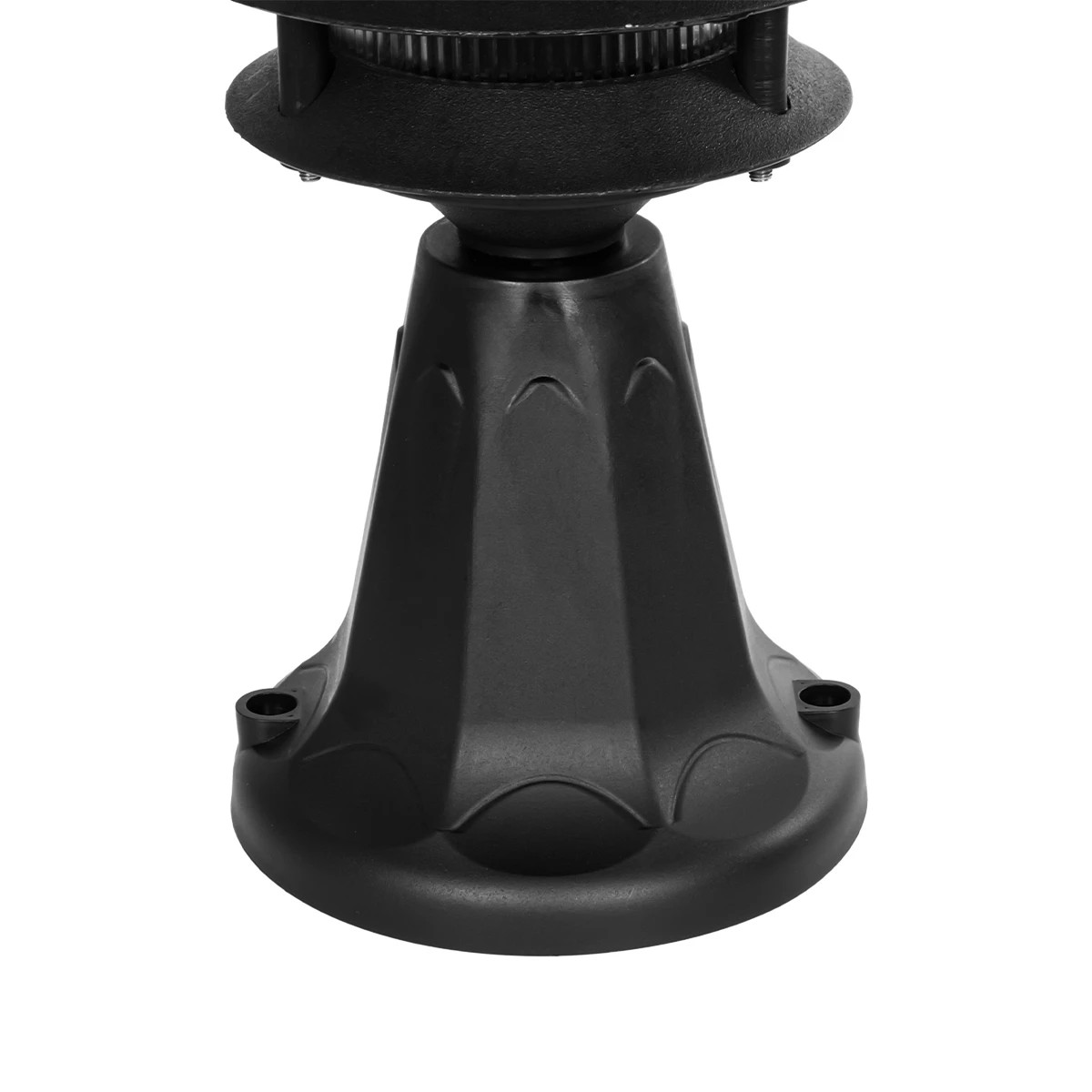 GloboStar® LANTERNA 203-0243 Μοντέρνο Επιδαπέδιο Φωτιστικό Φαναράκι Μονόφωτο 1 x E27 IP44 Μαύρο Πλαστικό Σώμα - Μ16 x Π16 x Υ35cm - Image 6