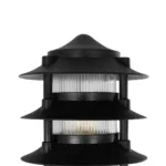 GloboStar® LANTERNA 203-0244 Μοντέρνο Επιτοίχιο Φωτιστικό Φαναράκι Μονόφωτο 1 x E27 IP44 Μαύρο Πλαστικό Σώμα - Μ24 x Π16 x Υ27.5cm - Image 6