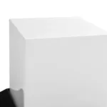 GloboStar® CUBIX 203-0245 Μοντέρνο Επιδαπέδιο Φωτιστικό Μονόφωτο 1 x E27 IP44 Μαύρο Πλαστικό Σώμα - Μ22.5 x Π22.5 x Υ25cm - Image 6
