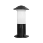 GloboStar® GARDENIO 203-0246 Μοντέρνο Επιδαπέδιο Φωτιστικό Φαναράκι Μονόφωτο 1 x E27 IP44 Μαύρο Πλαστικό Σώμα - Μ15 x Π15 x Υ32cm - Image 3