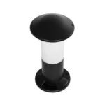 GloboStar® GARDENIO 203-0246 Μοντέρνο Επιδαπέδιο Φωτιστικό Φαναράκι Μονόφωτο 1 x E27 IP44 Μαύρο Πλαστικό Σώμα - Μ15 x Π15 x Υ32cm - Image 4