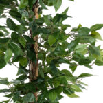 GloboStar® Artificial Garden FICUS BENJAMINA TREE 20416 Τεχνητό Διακοσμητικό Φυτό Φίκος Μπενζαμίνη Υ180cm - Image 2