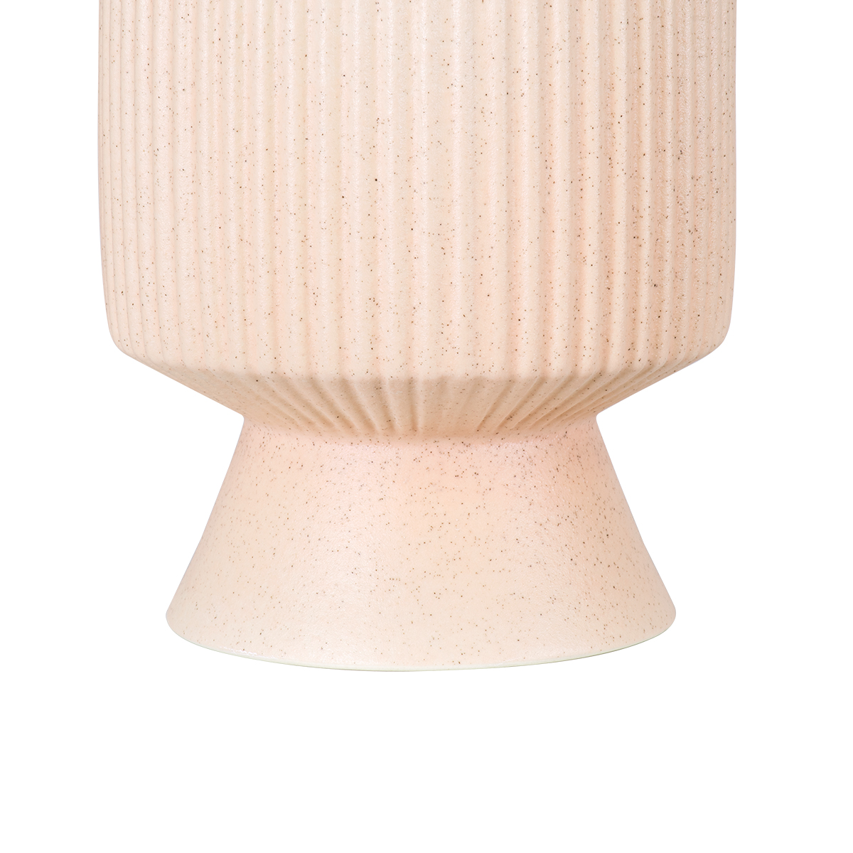 GloboStar® Artificial Garden CAPRI 20470 Πήλινο Κεραμικό Κασπώ Γλάστρα - Flower Pot Απαλό Μπεζ Φ9.5cm x Υ25cm - Image 5