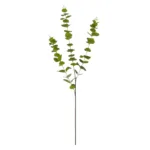 GloboStar® Artificial Garden EUCALYPTUS BRANCH 20484 Τεχνητό Διακοσμητικό Κλαδί Ευκάλυπτου Πράσινο Π30 x Μ30 x Υ80m