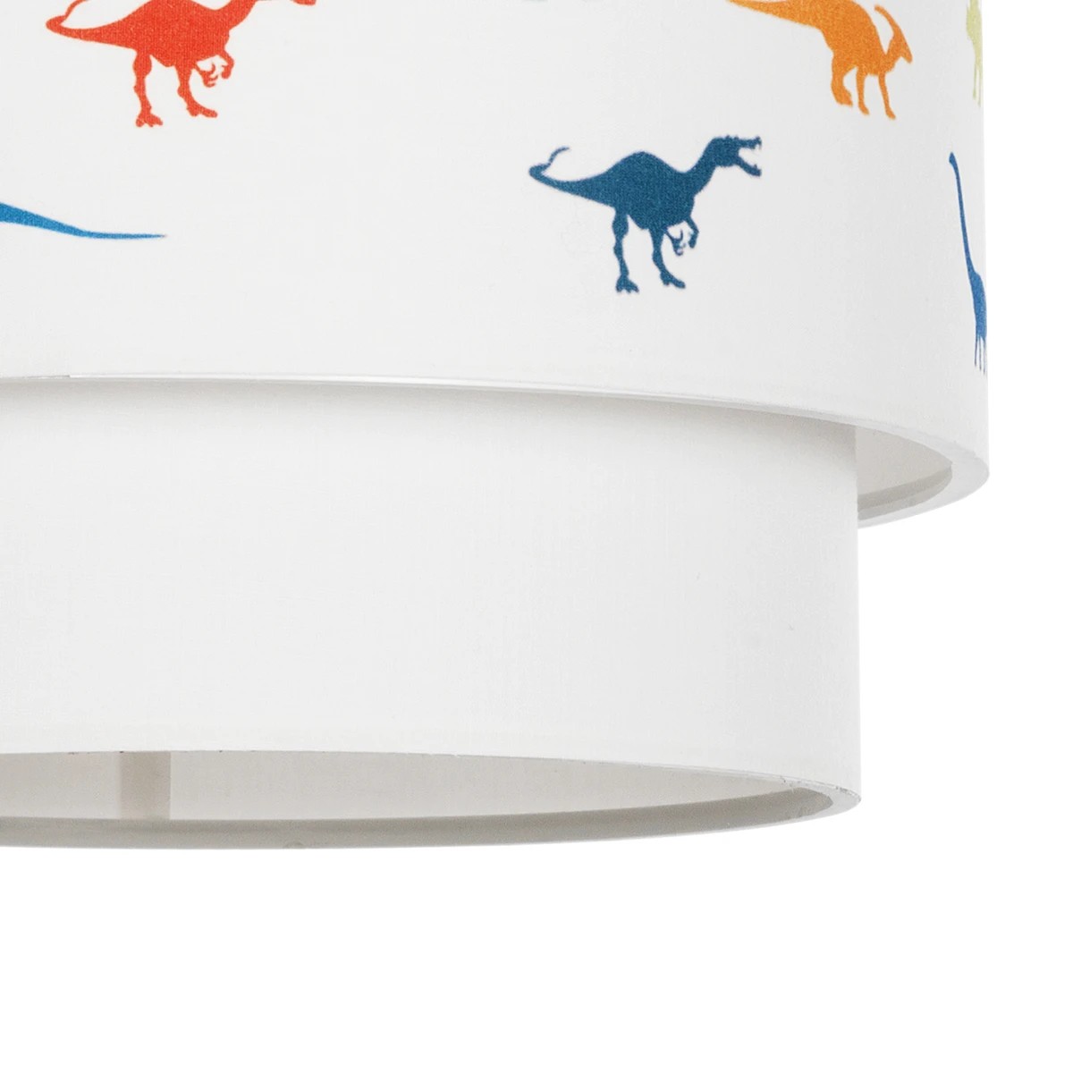 GloboStar® DINO 204-0006 Παιδικό Κρεμαστό Φωτιστικό Φιγούρα Μονόφωτο 1 x E27 IP20 Λευκό & Mπλε Ύφασμα - Μ30 x Π30 x Υ70cm - Image 9