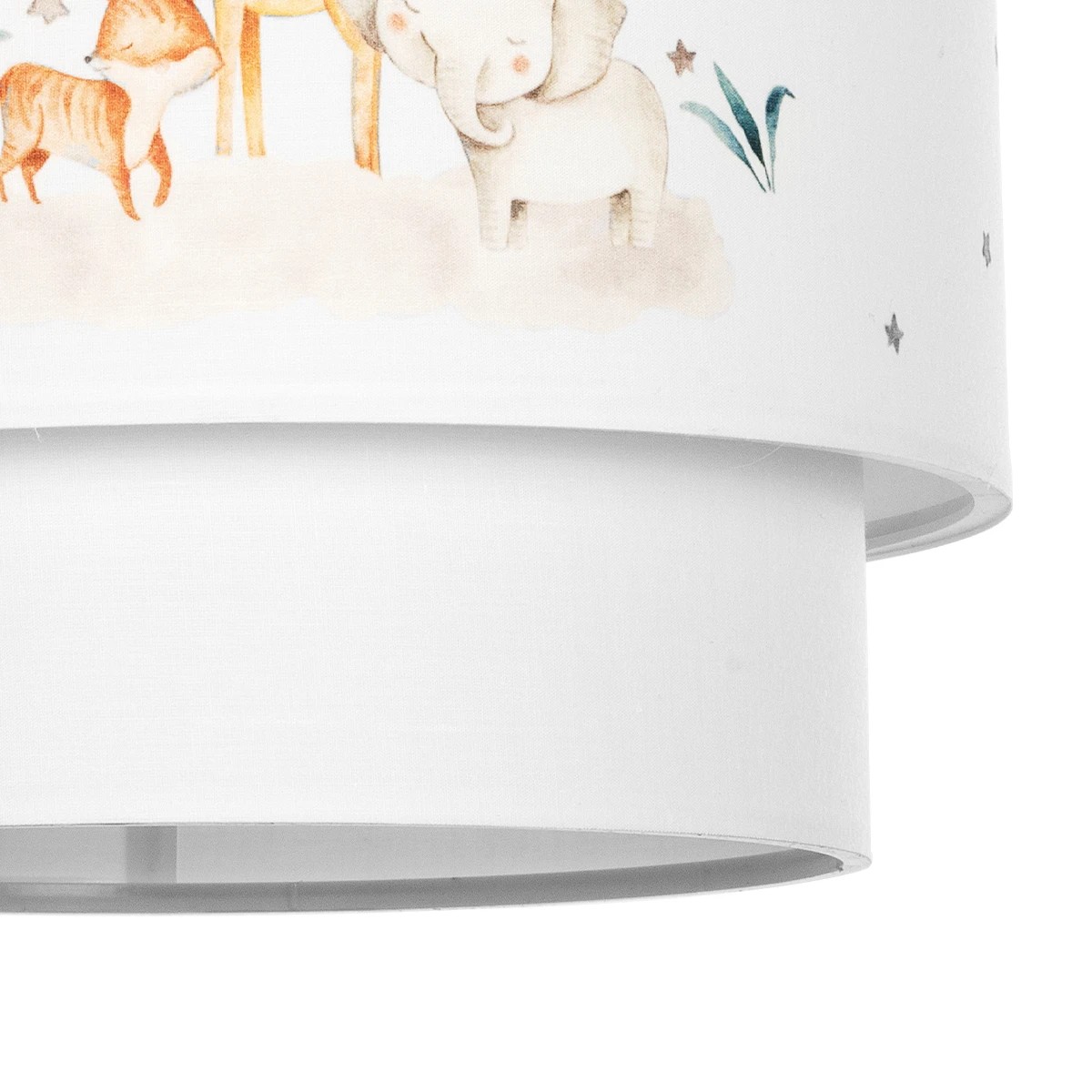 GloboStar® GIRAFFE 204-0007 Παιδικό Κρεμαστό Φωτιστικό Φιγούρα Μονόφωτο 1 x E27 IP20 Λευκό Ύφασμα - Μ30 x Π30 x Υ70cm - Image 9