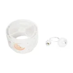 GloboStar® MOON 204-0011 Παιδικό Κρεμαστό Φωτιστικό Φιγούρα Μονόφωτο 1 x E27 IP20 Λευκό Ύφασμα - Μ30 x Π30 x Υ70cm - Image 10