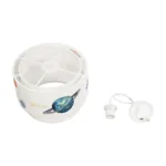 GloboStar® SATURN 204-0012 Παιδικό Κρεμαστό Φωτιστικό Φιγούρα Μονόφωτο 1 x E27 IP20 Λευκό Ύφασμα - Μ30 x Π30 x Υ70cm - Image 10