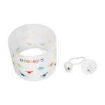 GloboStar® DINO 204-0014 Παιδικό Κρεμαστό Φωτιστικό Φιγούρα Μονόφωτο 1 x E27 IP20 Λευκό Ύφασμα - Μ30 x Π30 x Υ70cm - Image 10