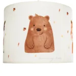 GloboStar® OWL 204-0017 Παιδικό Κρεμαστό Φωτιστικό Φιγούρα Μονόφωτο 1 x E27 IP20 Λευκό Ύφασμα - Μ28 x Π28 x Υ70cm - Image 8