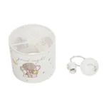 GloboStar® ELEPHANT 204-0020 Παιδικό Κρεμαστό Φωτιστικό Φιγούρα Μονόφωτο 1 x E27 IP20 Λευκό Ύφασμα - Μ24 x Π24 x Υ70cm - Image 10